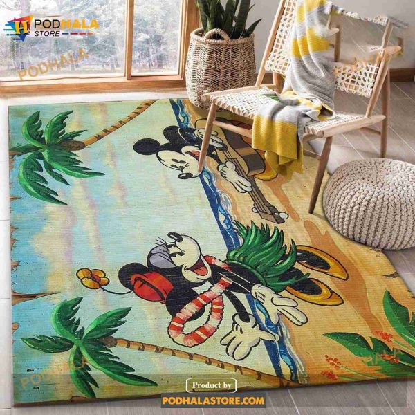 Welcome Disney Area Rug Bedroom Rug Home Decor Gift