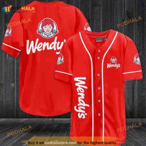 Wendy's 3D Baseball Jersey