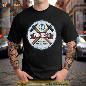 West Ham Fc Winners Prague Final 2023 Shirt 2