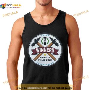 West Ham Fc Winners Prague Final 2023 Shirt 3