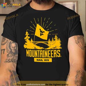 West Virginia Mountaineers Hail Wv Shirt 3