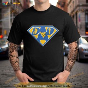 West Virginia Mountaineers Super Dad Ii Shirt 3