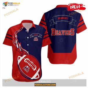 Weyburn Beavers Ncaa Flame Ball Ca Baseball Funny Hawaiian Shirts 1