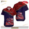 Weyburn Beavers NCAA Grunge Polynesian Tattoo, CA BASEBALL Funny Hawaiian Shirt