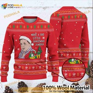 What A Sad Little Christmas Jumper Ugly Sweater