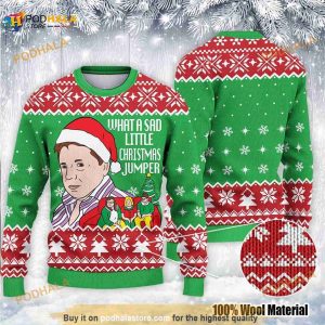 What A Sad Little Christmas Jumper Ugly Sweater For Women Men