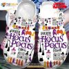 White Hocus Pocus Halloween Witch Crocs Classic Clog Shoes