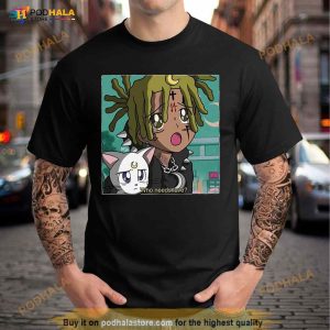 Who Needs Love Fan Made Anime Art Trippie Redd Rap Music Shirt 3