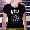 Wicca Inverted Pentagram Hex Girls Shirt