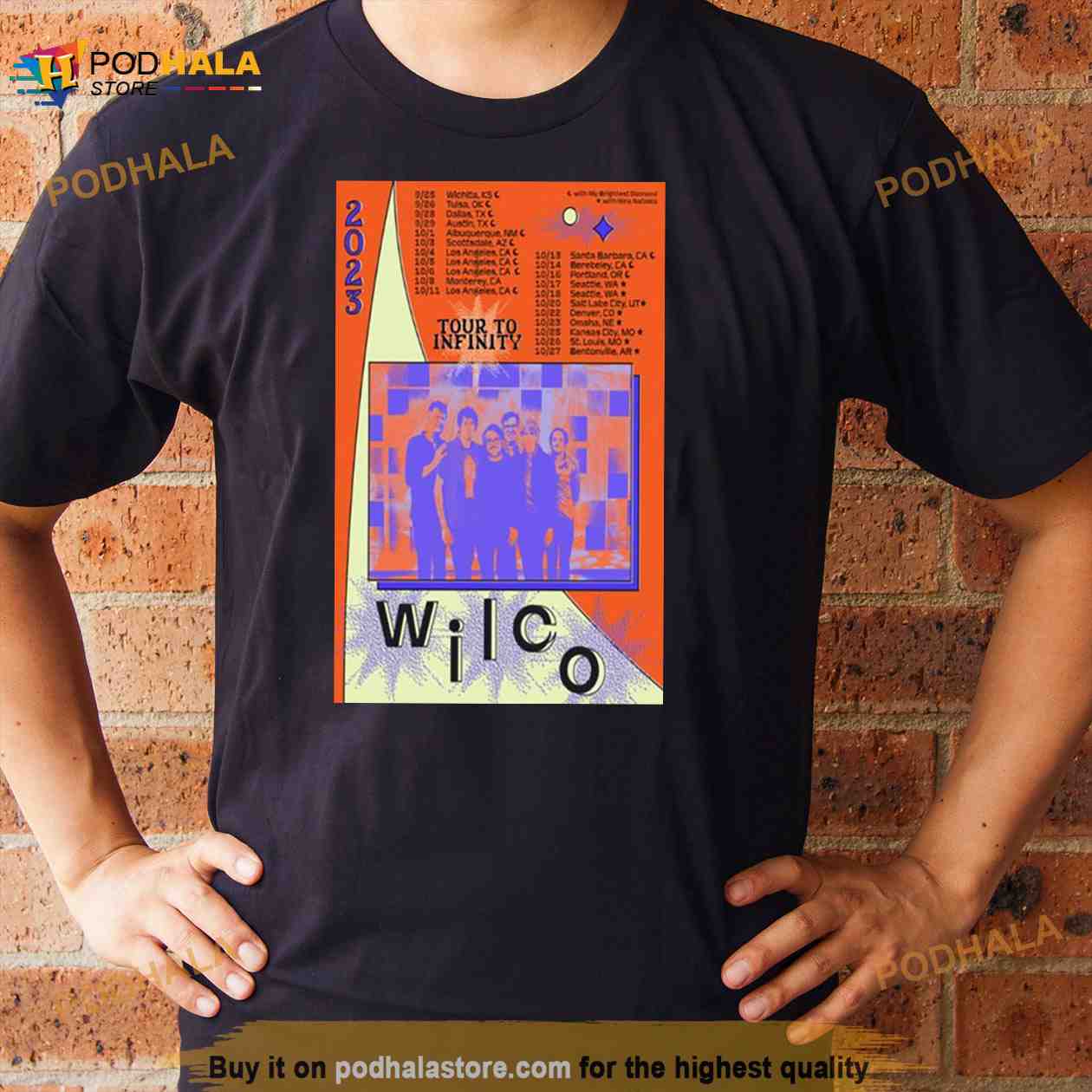 Wilco Band Infinity To US Tour 2023 Shirt Wilco Band Infinity To US Tour 2023 Shirt