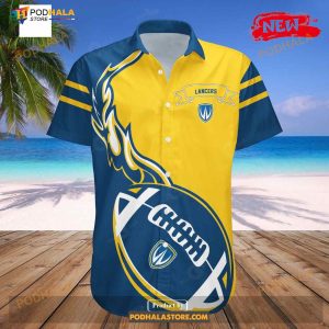 Windsor Lancers Ncaa Flame Ball Special Design Funny Hawaiian Shirts 2