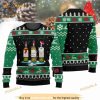Wine Christmas Spirit Drinking Wine Lovers Gift Green Ugly Sweater