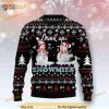 Wine Snowmies Ugly Christmas Sweater