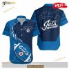 Winnipeg Jets NCAA Flame Ball, NHL Design Funny Hawaiian Shirt