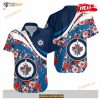 Winnipeg Jets NCAA Hibiscus Sport Style, NHL Funny Hawaiian Shirt
