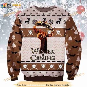 Winter Is Coming Xmas 3D Funny Ugly Sweater