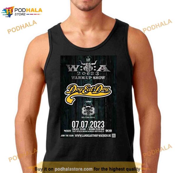 WOA Warm Up Show 2023 Dog Eat Dog Shirt
