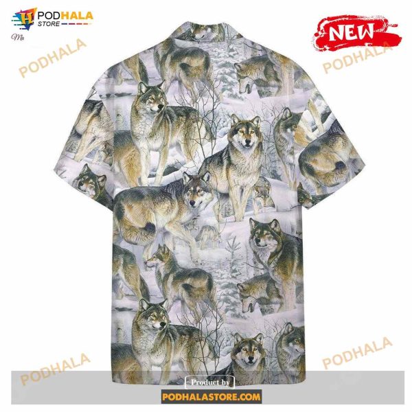 Wolves Classic Design For Summer Funny Hawaiian Shirt