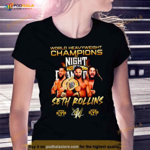 World Heavyweight Champions Seth Rollins Shirt 3
