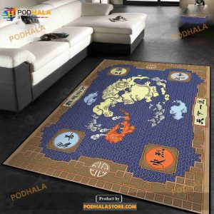World Of Avatar Area Rugs Anime Movies Living Room Carpet The Us Decor
