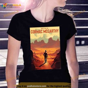 Written By Cormac Mccarthy Retro Style Shirt