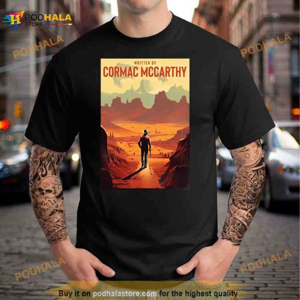 Written By Cormac Mccarthy Retro Style Shirt