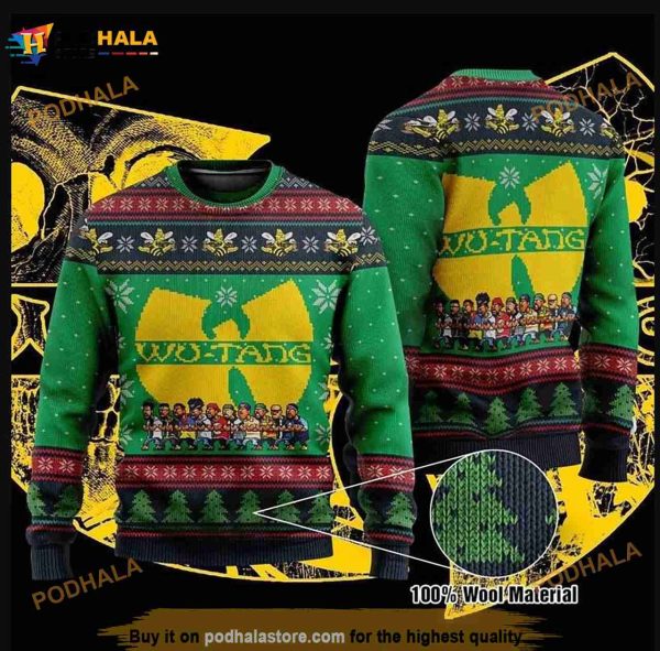 Wu-tang Clan Christmas Sweatshirt Ugly 3D Sweater