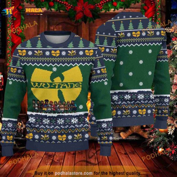 Wu-tang Clan Knitted Christmas Ugly Sweater