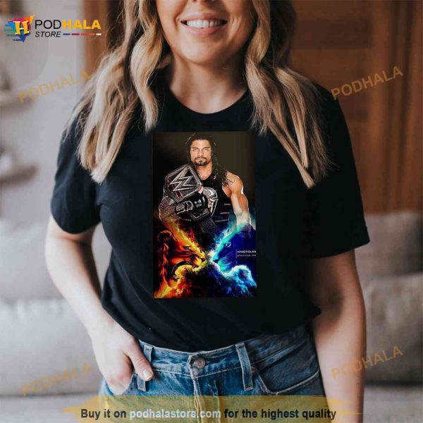 WWE Universal Championship King Named Roman Reigns T Shirt