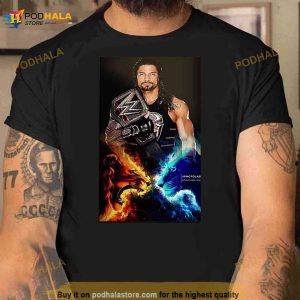 Wwe Universal Championship King Named Roman Reigns T Shirt 3