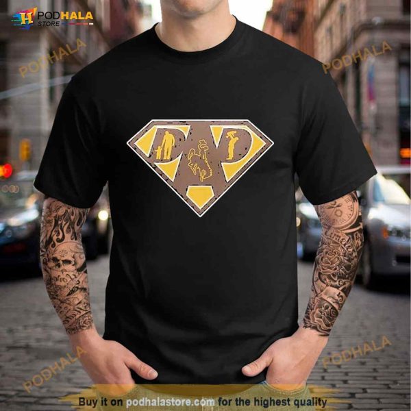 Wyoming Cowboys Super Dad Shirt