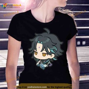 Xiao 1 Genshin Impact Baby Chibi Shirt 2