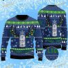 Xmas Deer Busch Light Ugly Christmas Sweater
