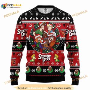 Xmas Scooby Doo 3D Funny Ugly Christmas Sweater