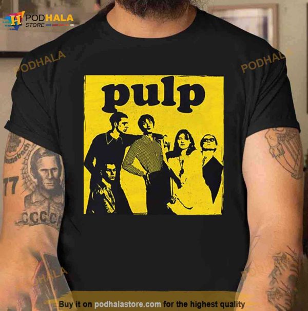 Yellow Pulp Band Graphic Shirt