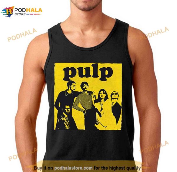 Yellow Pulp Band Graphic Shirt