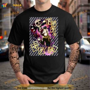 Yumeno Kyuusaku Line Purple Bungou Stray Dogs Shirt 2