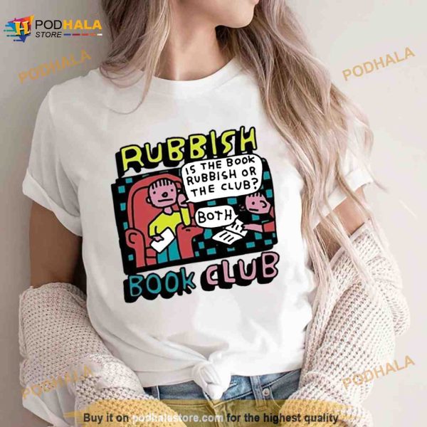 Zoebread Rubbish Book Club Shirt