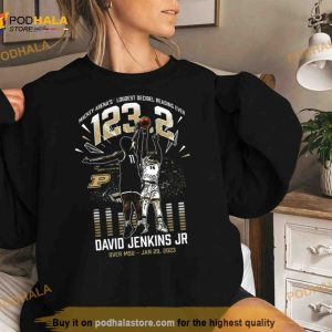 Purdue Boilermakers David Jenkins Jr. 123.2 Over Msu 2023 Shirt