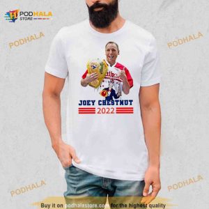 2022 Winning Moment Joey Chestnut Shirt