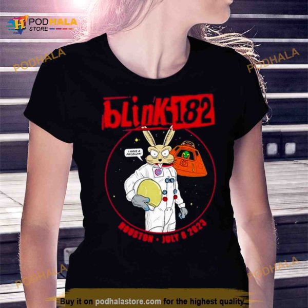 2023 Blink 182 Houston TX World Tour T Shirt
