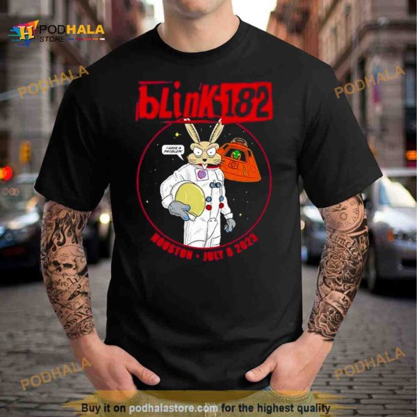 2023 Blink 182 Houston TX World Tour T Shirt