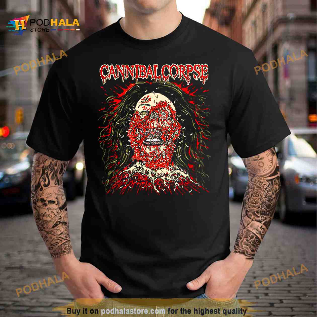 2023 Cannibal Corpse Face Rot T Shirt 2023 Cannibal Corpse Face Rot T Shirt