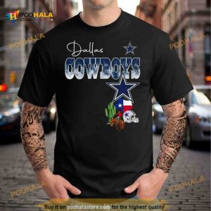 2023 Dallas Cowboys NFL Logo Texas Shirt 2