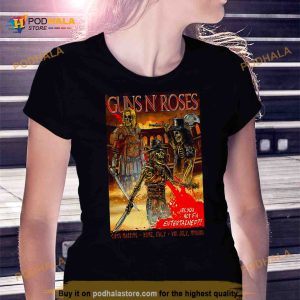 2023 Guns N’ Roses Rome Italy Event Shirt