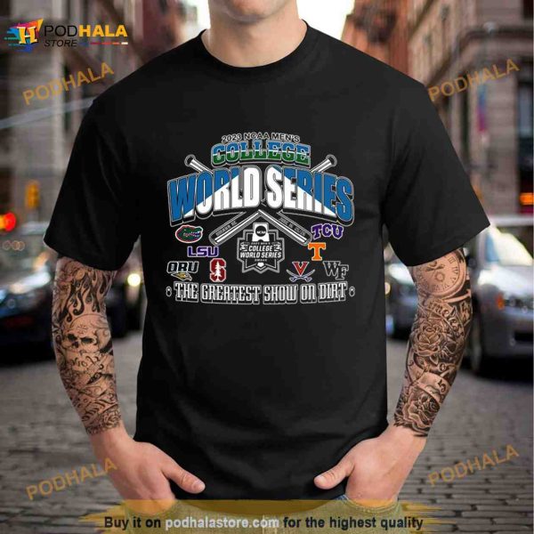 2023 NCAA Men’s College World Series The Greatest Show On Dirt Shirt