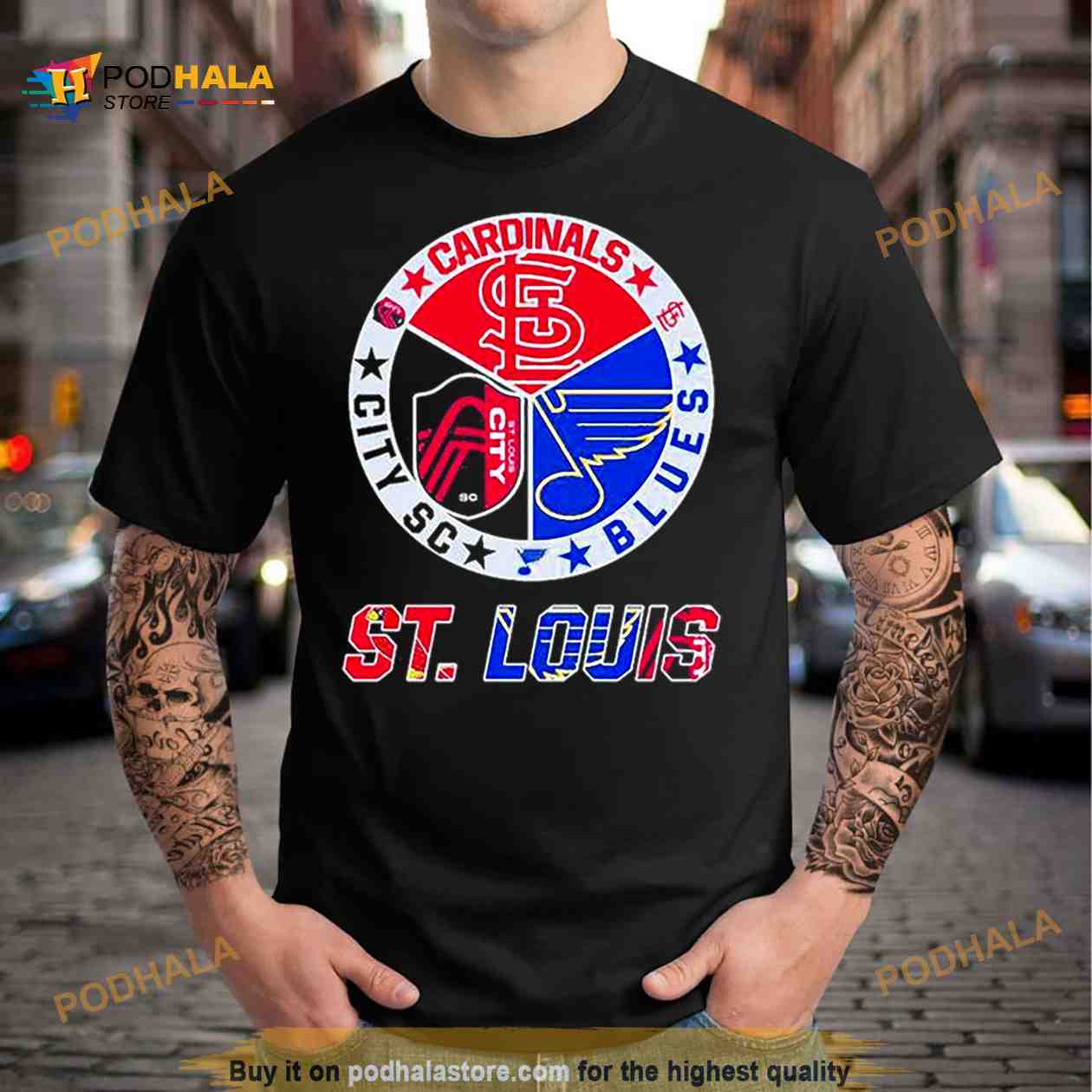 2023 St Louis Sports Teams Cardinals Blues And City Fc Shirt - Bring Your  Ideas, Thoughts And Imaginations Into Reality Today