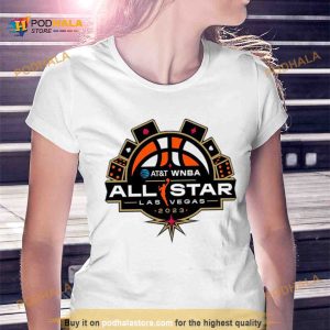 2023 WNBA All Star Game Primary Logo Shirt
