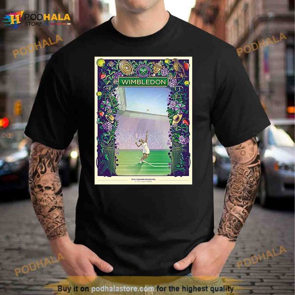 2023 Wimbledon Always Like Never Eric Van Den Boom The Champions Fan Gifts T Shirt