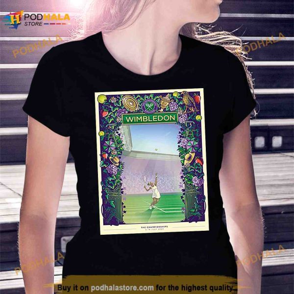 2023 Wimbledon Always Like Never Eric Van Den Boom The Champions Fan Gifts T Shirt